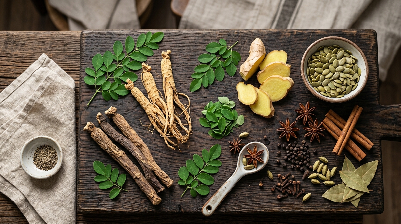Bahan baku herbal alami terstandarisasi